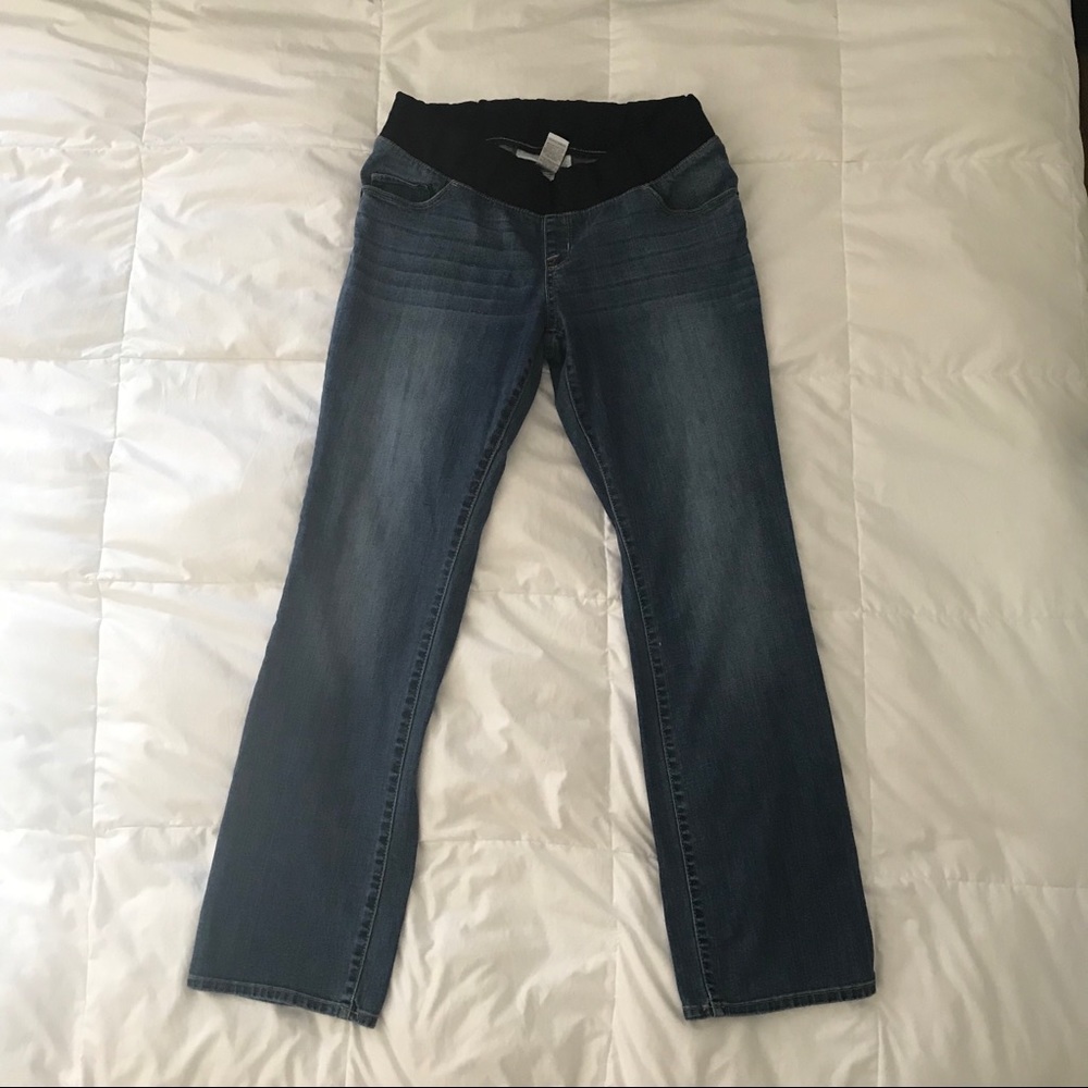 Liz Lange Maternity 12 bootcut jeans